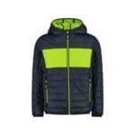 CMP Kid Color Block Jacke Fix Kapuze