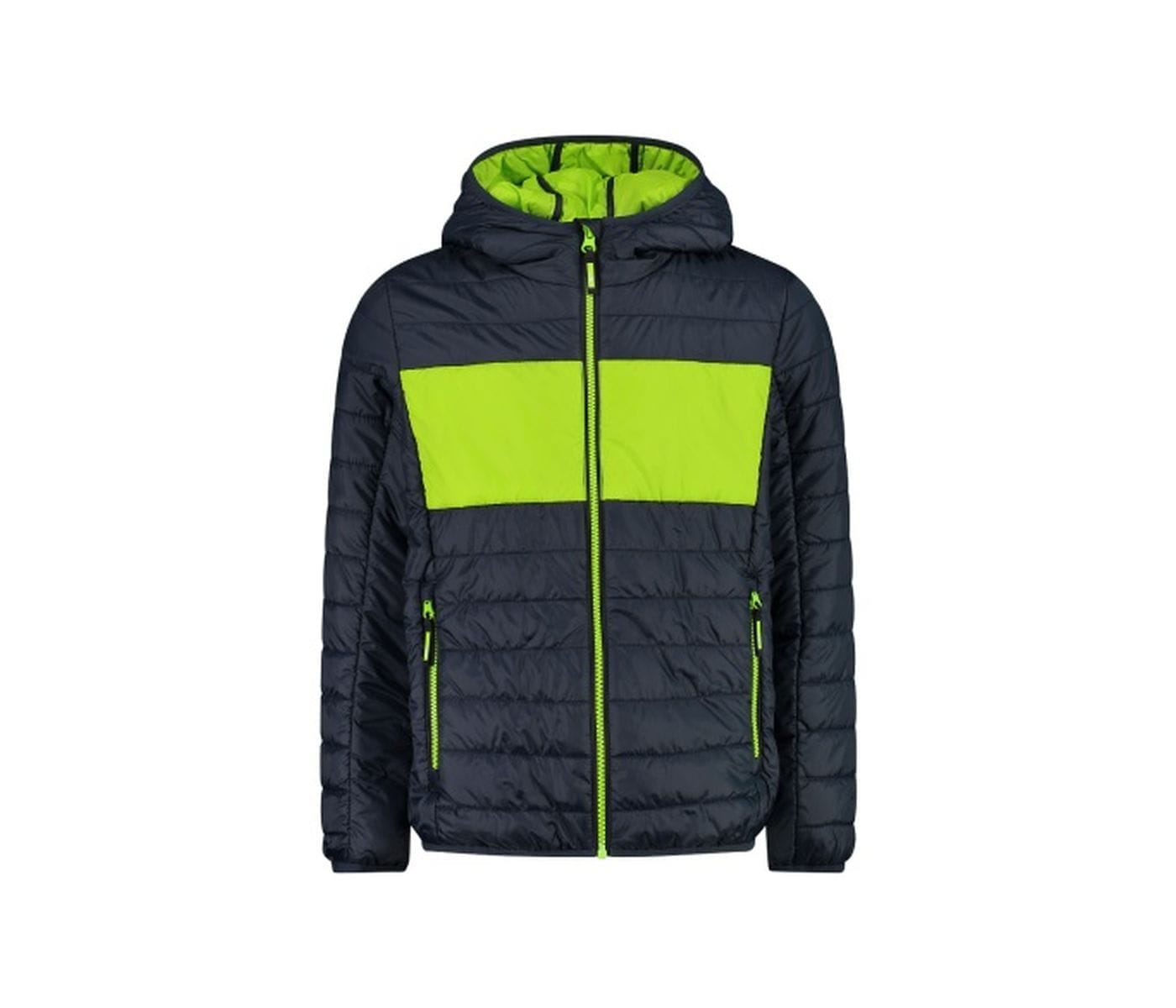 20292 CMP Kid Color Block Jacke Fix Kapuze – Bild 1