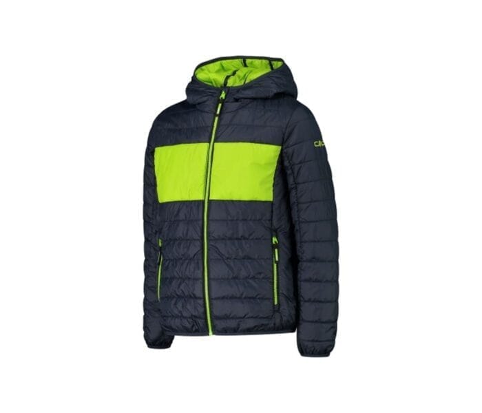 CMP Kid Color Block Jacke Fix Kapuze – Bild 2