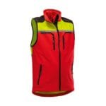 PFANNER KlimaAIR Gilet rosso-giallo neon