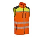 Pfanner Gilet Klima Air® orange vif - jaune néon