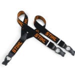 STIHL Bretelle prof. nero/arancione, 110 cm, ai bottoni