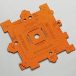 Gabarit de mesure (pas de chaîne et bobine)