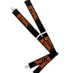 STIHL Bretelle prof. nero/arancione, 130 cm, con clips