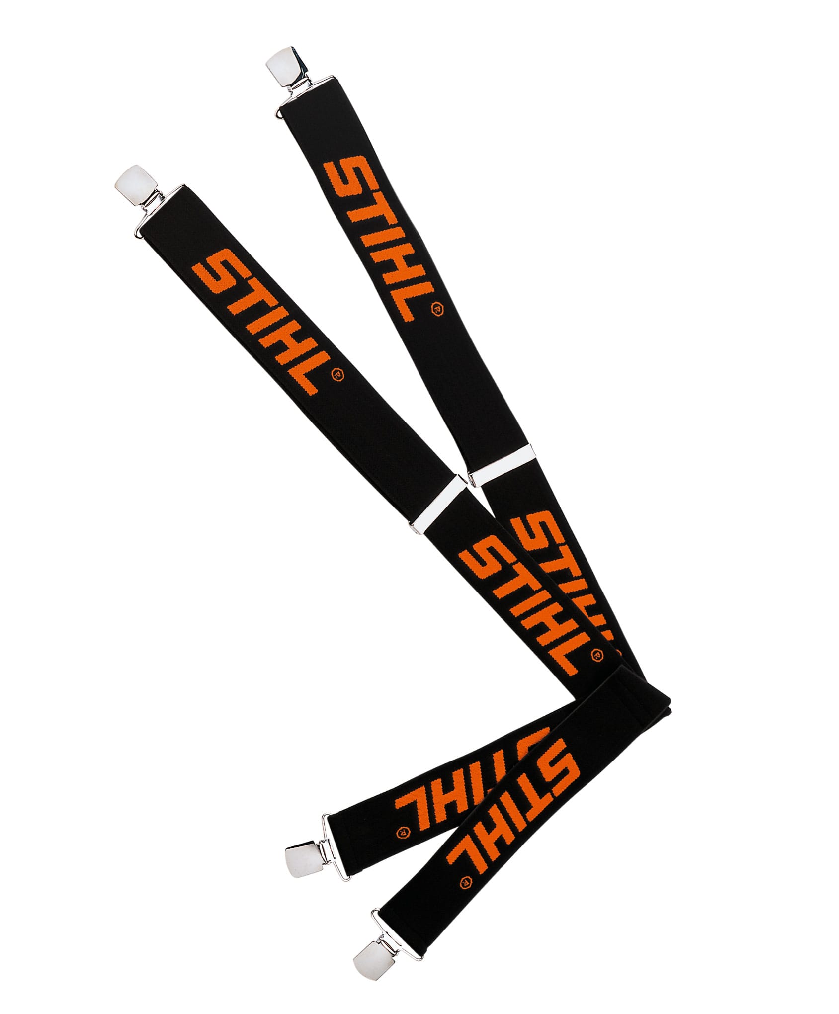 STIHL Z009Z061 STIHL Bretelle prof. nero/arancione, 130 cm, con clips - immagine 1