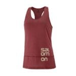 SALOMON CROSS RUN GRAPHIC TANK W