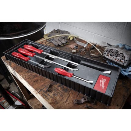 set di leve con estremità inclinata