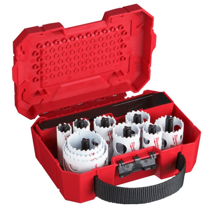 set seghe a tazza bimetallica