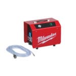 MILWAUKEE VP6 pump (345x205x275 mm). Quick fixing of the column by vacuum (DR 255 TV) Standard equipment: 5m cable with DW 7 connection, capacity 850 mbar, maximum pressure capacity 6 m3/h (100 l/min). Voltage 220 240 V. supplied with 5m hose with DW7 coupling  