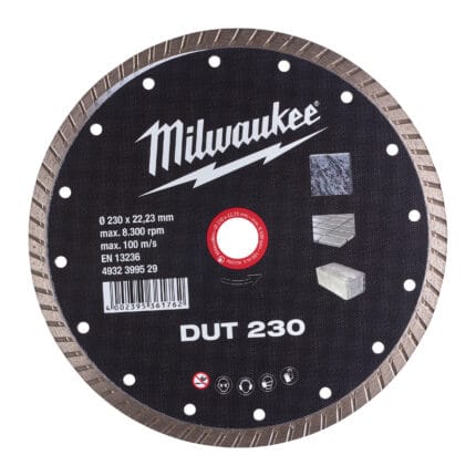 milwaukee disco diamantato dut materiali morbidi