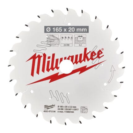 milwaukee lame per seghe circolari per utensili portatili