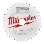 milwaukee lama per sega circolare da 184mm