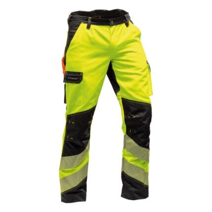 Pfanner canvas warnhose fr 20471 neon yellow