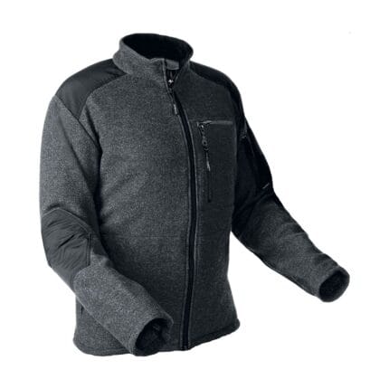 pfanner wooltec janker grau