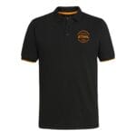 stihl polo shirt logo circle black
