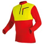 pfanner zipp neck maglia a lunghe