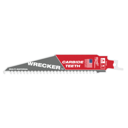 milwaukee lame demolizioni multimateriale wrecker™ denti in carburo