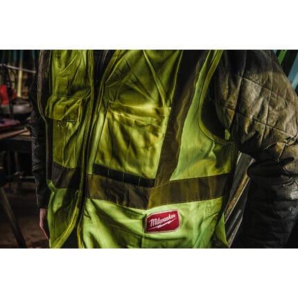 milwaukee gilet ad alta visibilità giallo
