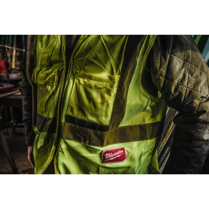 milwaukee gilet ad alta visibilità giallo