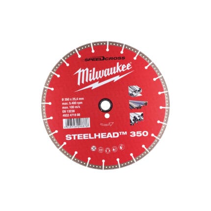 milwaukee disco diamantato steelhead™ acciaio e acciaio inox