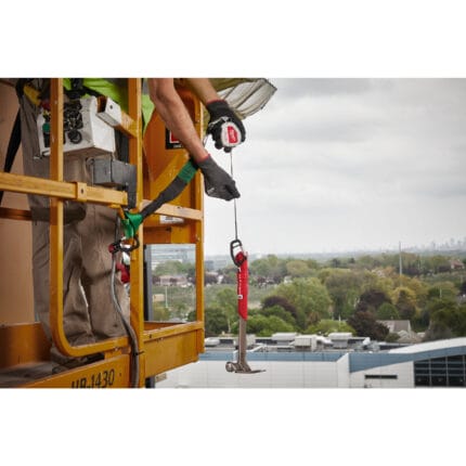 milwaukee laccio anticaduta retrattile