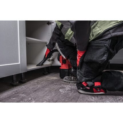 milwaukee ginocchiere da lavoro premium con rivestimento antigraffio 1 paio