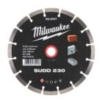 milwaukee disco diamantato sudd silenziato materiali duri