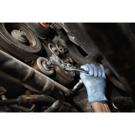 milwaukee cricchetto con testa snodata da 3/8˝