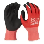 Milwaukee nitrile coated gloves cat. cut a