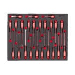 milwaukee set di giraviti completo in modulo morbido