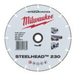 milwauke disco diamantato steelhead™ acciaio e acciaio inox