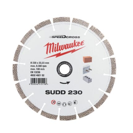 milwauke disco diamantato sudd silenziato alte performance