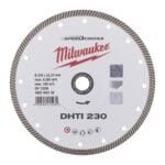 milwauke disco diamantato dhti granito, pietra artificale e gres