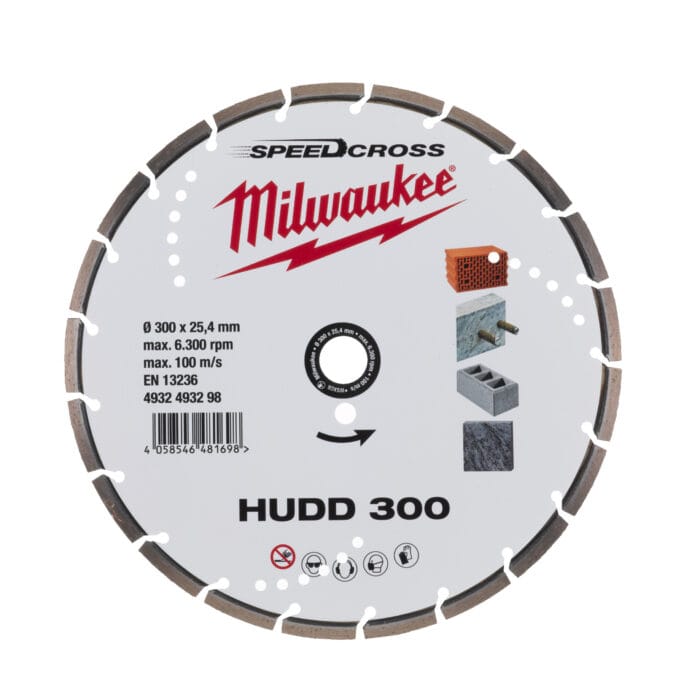 milwauke disque de diamant hudd matériaux durs