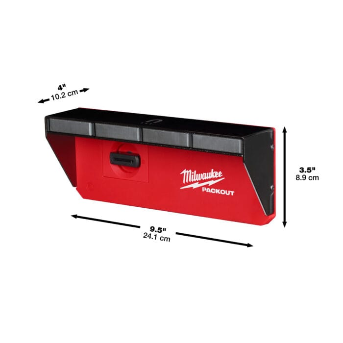 milwauke packout™ storage shelves
