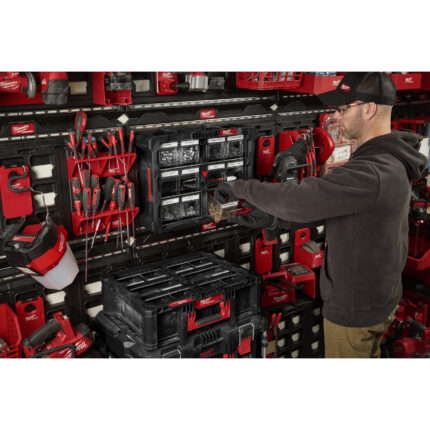 milwaukee packout™ organiser con contenitori