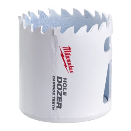 milwaukee seghe a tazza hole dozer denti in carburo