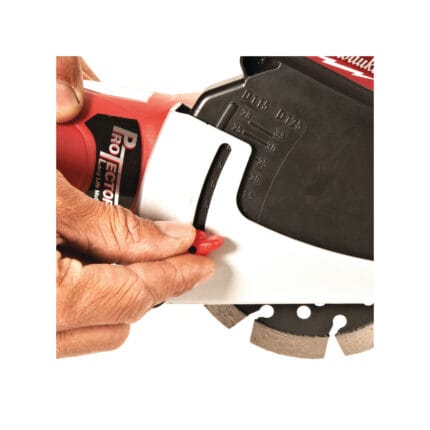 milwauke smerigliatrice 1550w con cuffia di aspirazione per taglio