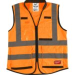 Milwaukee high visibility orange premium vest