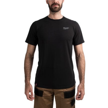 milwauke t shirt hybrid a manica corta – grigio