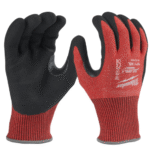 milwaukee guanti spalmati in nitrile cat. taglio d