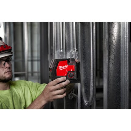 milwauke laser lineare verde ricaricabile usb a 2 linee con 2 punti piombo