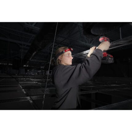 milwauke lampada frontale 600l ricaricabile con usb