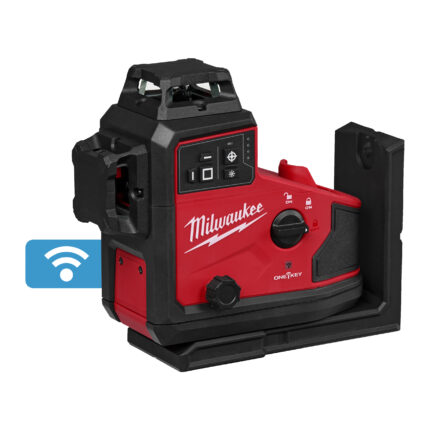 milwaukee laser lineare verde m12™ a 3 linee 360° con auto allineamento