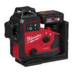 milwaukee laser lineare verde m12™ a 3 linee 360° con auto allineamento