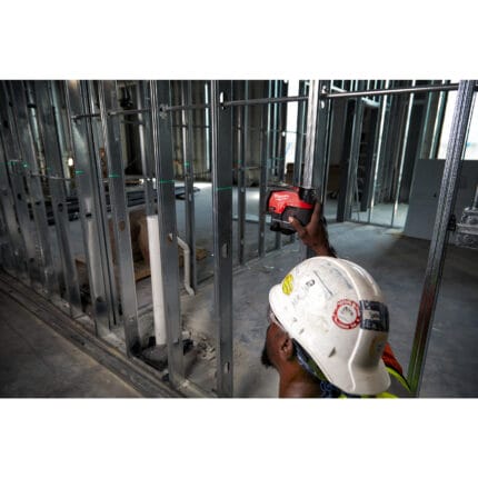 milwauke laser lineare verde m12™ a 2 linee con 2 punti piombo