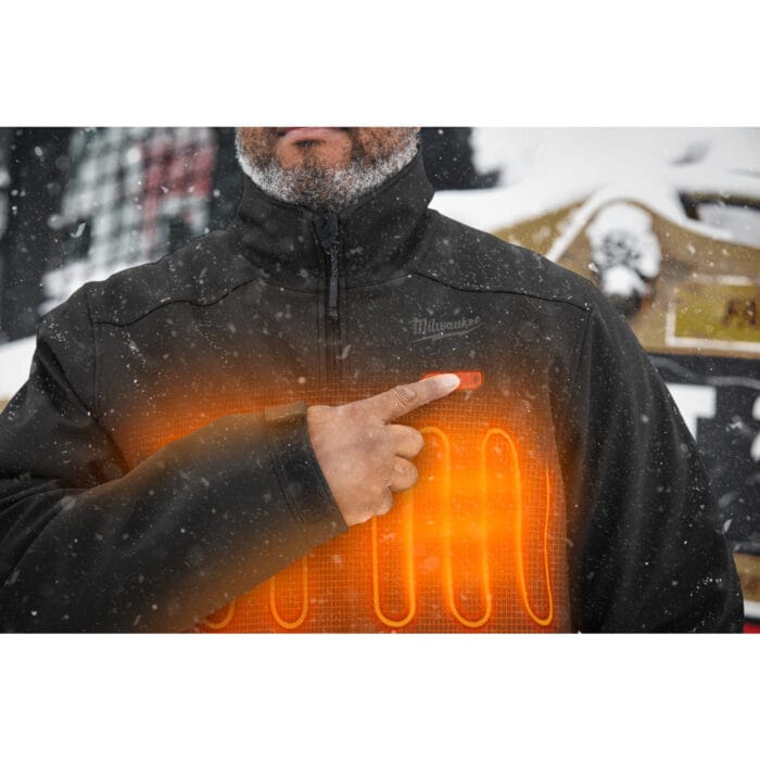 milwauke m12™ Thermojacke schwarz
