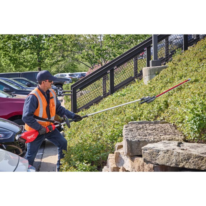 Milwaukee pole hedge trimmer
