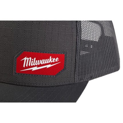 milwauke cappellino trucker nero