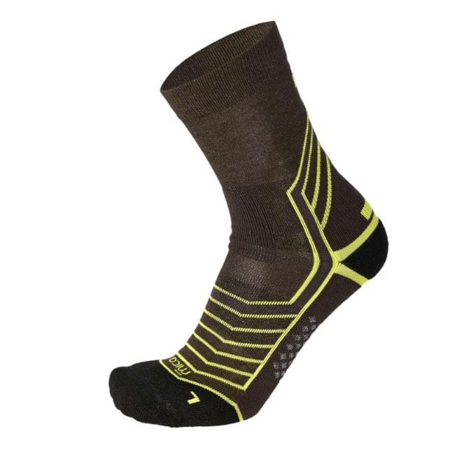 mico calza trek media medium weight odor zero ionic+